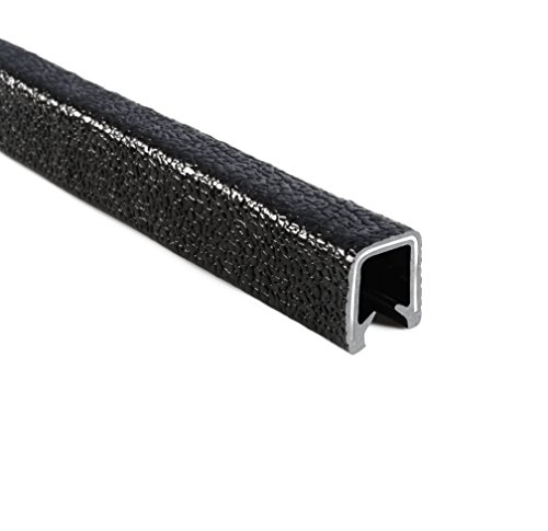 Image of Trim-Lok 1610SB3-343-25 PVC /Metal Range Fit Trim, 0.50000 inch Height, Fits Edge 0.135 inch to 0.250 inch, 25' Length