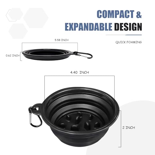 Foldable Shaving Bowl with Carabiner, Silicone Shave Mug for Men, Quick Lather Shaving Cream Bowl, Portable Travel Shaving Soap Bowl, Non-Slip Base, Lightweight Collapsible Design - Image 5