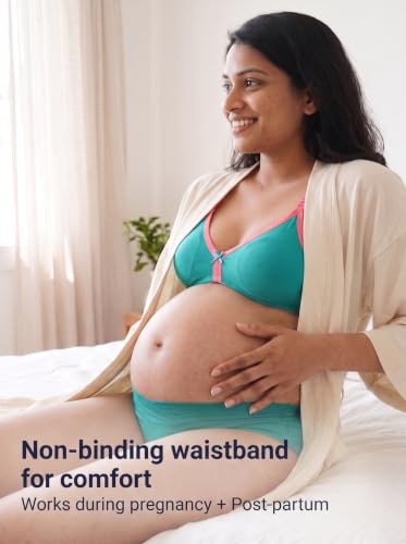 Image of Inner Sense Organic Cotton Bamboo Maternity Panties After Delivery