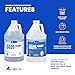 Alumilite Amazing Clear Cast Epoxy Resin Kit (2 Gal) Food Safe, Crystal Clear, High-Gloss Finish – Perfect for Countertops, Encapsulation, Coatings, Castings, Jewelry, Art, and Other DIY Projects