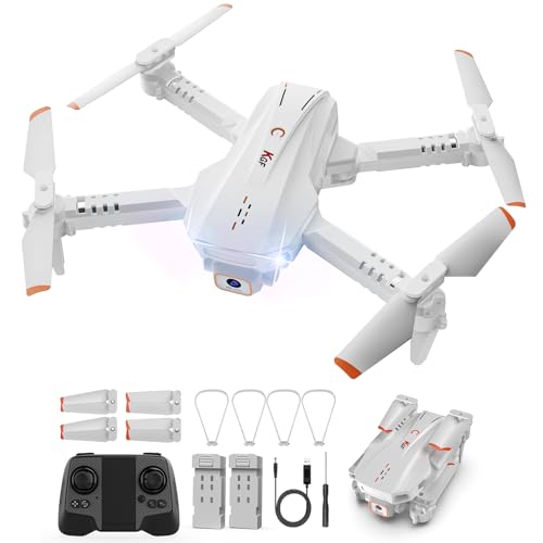Mini Drone for Kids,Drones with Camera for Adults,Kids Drone with Gesture Control, One Key Start/Land, 3D Flips, Waypoints Fly, Headless Mode, 1080P HD FPV Foldable RC Quadcopter Toys Gifts for Boys