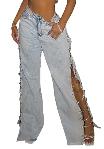 パンツ COOLA bijoux ripped jeans 41FZ0Cpm94L.jpg