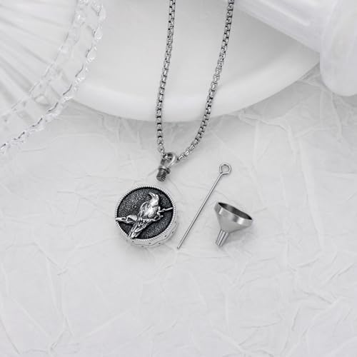 Viking Necklace for Men S925 Sterling Silver Odin/Troll Cross/Compass/Raven/Valknut/Axe Rune Amulet Necklace Norse Jewelry for Christmas Birthday2