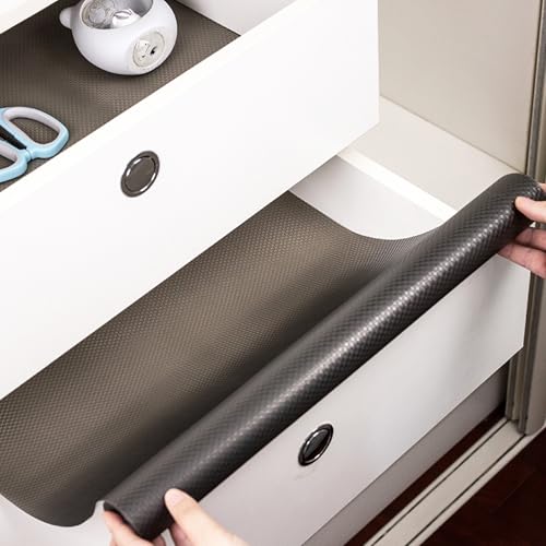 【KIYOCLE】 食器棚シート ブラック 抗菌 防虫 キッチン シェルフライナー EVA製 食器棚 シート 滑り止め 幅30cm/ 幅45cm/ 幅60cm キッチン 収納 ズレにくい 戸棚シート 消臭 防カビ 撥水 防水 フリーカット 洗える 汚れ防止 引き出し 棚板シート 裁断可能 30*500