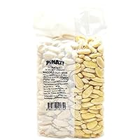 Oltresole - Rohe geschälte Mandeln 1 Kg - geeignet als Snacks und Desserts, ausgewählte geschälte Nüsse in Vakuumverpackungen