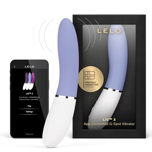 LELO LIV 3 App-gesteuerter G-Punkt-Vibrator Blau