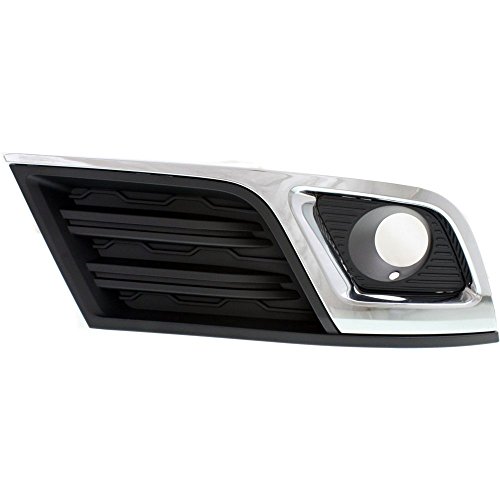 Evan Fischer Fog Light Trim Compatible with 2013-2017 Chevrolet Traverse - GM1039148