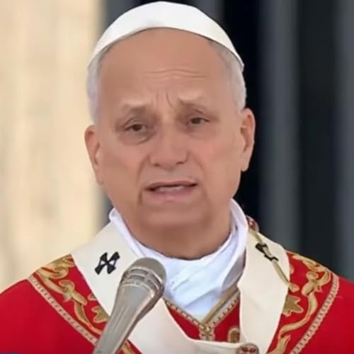 Pope Leo Praying the Angelus in Latin