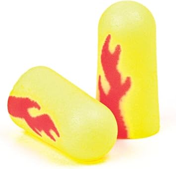 E-A-R Soft Yellow Neon Blasts Soft Foam Earplugs, Uncorded, 33 dB, Yellow, 200/Box