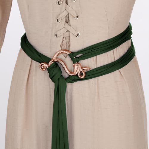 Viking Troll Cross Belt Extra Long Norse Rope Witch Belt Medieval Accessories Women3