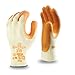 Price comparison product image Showa Gloves SHO310Y-M No.310 Grip Glove, Size: M, Pale Yellow/Orange