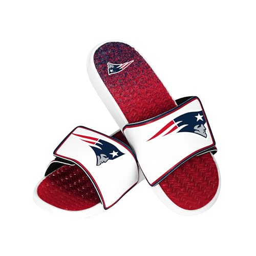 Image of FOCO mens Nfl Primary Team Logo Gradient Gel Slide Sandals