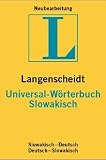 Langenscheidts Universal-Wörterbuch, Slowakisch (Langenscheidt universal woerterbuchs)