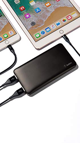 Belkin Pocket Power 10K Power Bank (Portable Charger For Iphone, Samsung Galaxy, Google Pixel 3 , Apple Watch And More), Black, 10,000Mah (F7U020Btblk) #TOP5