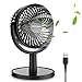 Produktbild VOYOMO USB Ventilator, Mini USB Tischventilator geräuscharmer mit 4 einstellbaren Geschwindigkeitsstufen, 270° einstellbarem vertikalem Winkel, 12 cm Durchmesser für Zuhause und Büro