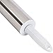 **NEW YEARS SALE** WHOLENESS HOME Stainless Steel Metal Rolling Pin - WHITE, YELLOW, BLUE or RED - Colors Will Vary