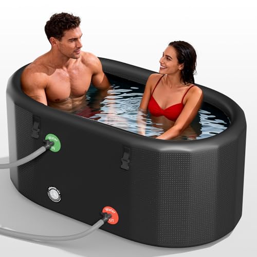 216 Gal Inflatable Cold Plunge Tub with Lid