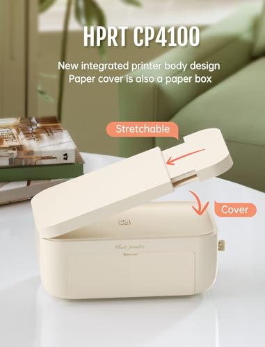 HPRT Photo Printer 4x6,+20 Sheets&1ribbon,Wi-Fi Wireless Instant Picture Printer for iPhone, Android, Smartphone, Thermal Dye-Sublimation... - Image 6
