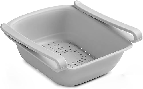 Miniatura 1 de Estante de almacenamiento apilable para refrigerador debajo del estante organizador de cocina duradero, ahorra espacio y versátil con práctica