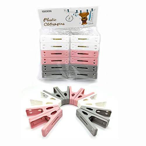 Mollette bucato, 12 Pezzi Mollette per Bucato