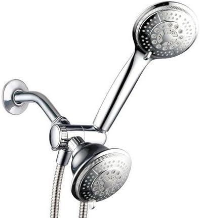 AquaLuxe 5818 24-setting 3-way 2 in 1 Combo Shower