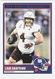 2025 Panini Score Cam Skattebo #1 New York Giants Rookie RC Football Card