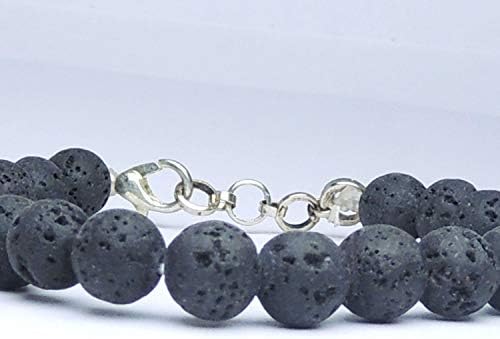 天然エネルギーオリジナル溶岩ビーズ フックブレスレット付き(1個パック)-B079YSRMMRNAMZ