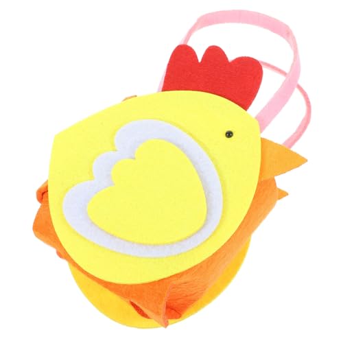 Gadpiparty Cesta De Páscoa Para Crianças Cesta De Pintinhos De Páscoa De Pelúcia Sacos De Caça De Ov