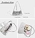 Shoulder Bag for Women, Hobo Handbags Trendy Y2K Purses Patent Leather Clutch Bag Cute Bow Purse White