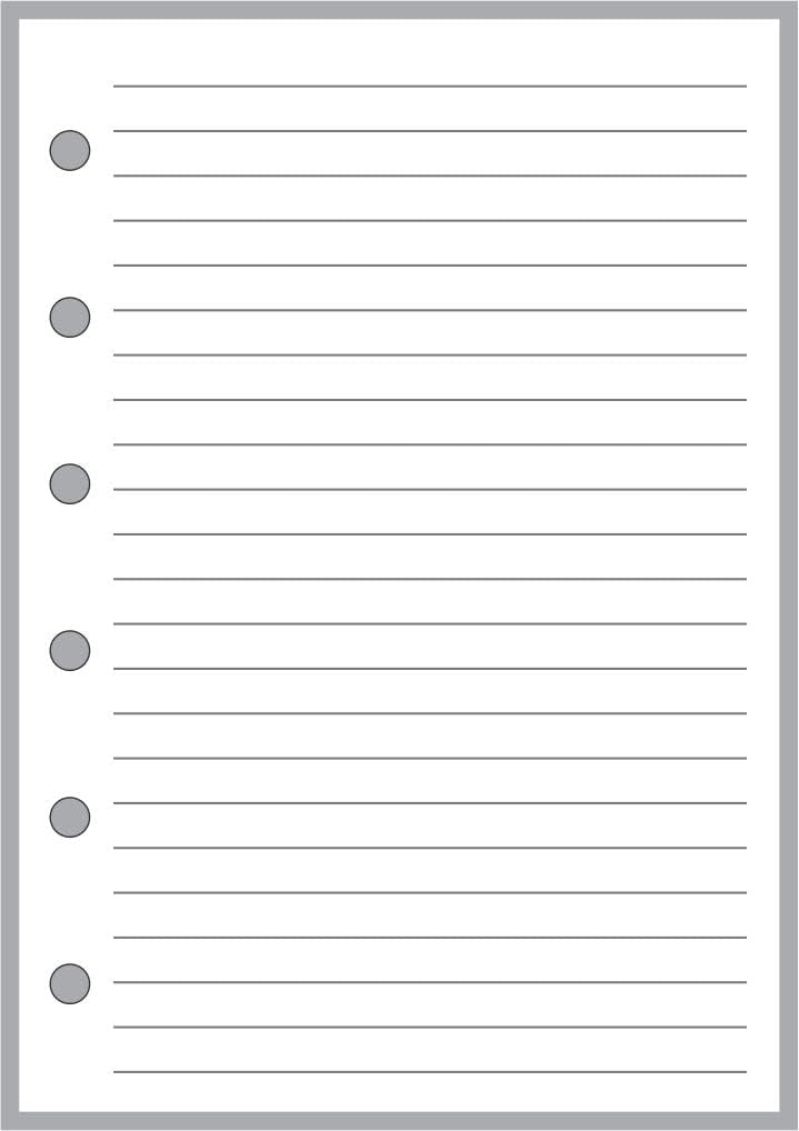 Pocket-Plus Note Paper, 1/4” Rule, 50 Sheets, 3.5" x 5"