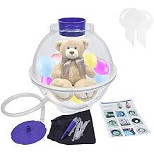 Balloon Stuffing Machine, Expander Stuffer Extractor for Rose Bouquet, Wedding, Christmas, Birthday Party Gift Art Filling Decoration Supply Purple
