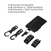 ALPAKA Zip Pouch Coin - Compact EDC Card Holder and Cash Wallet - RFID Blocking Minimalist Travel Wallet - Weatherproof Black X-Pac VX21 Fabric