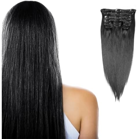 16" to 26" Clip in Remy Hair Extensions Cover
