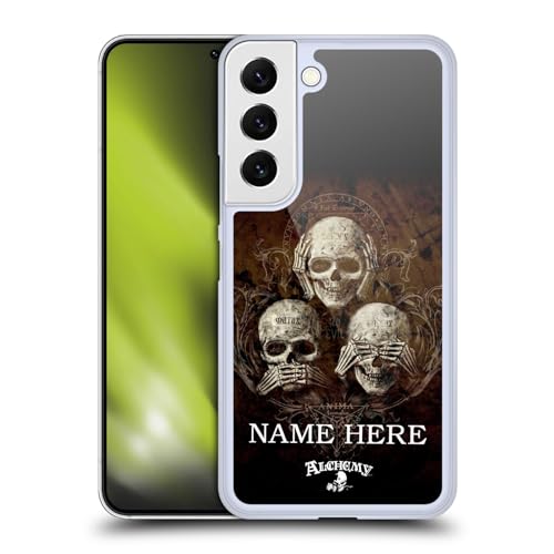 Coque Samsung S22 5G Alchemy Gothic rigide personnalisée avec votre nom