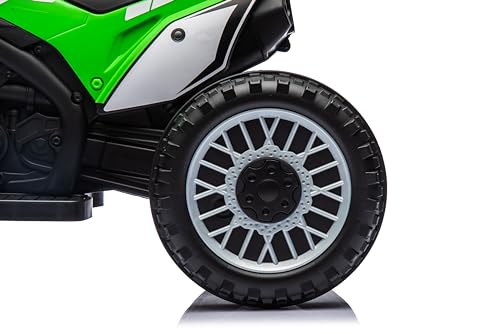 Honda Kinder Elektromotor, Elektro Kindermotor ab 18 Monaten, Kindermotorrad Elektrisch, Elektrofahrzeuge 1x30W, 3km/h (Grün) – Bild 7