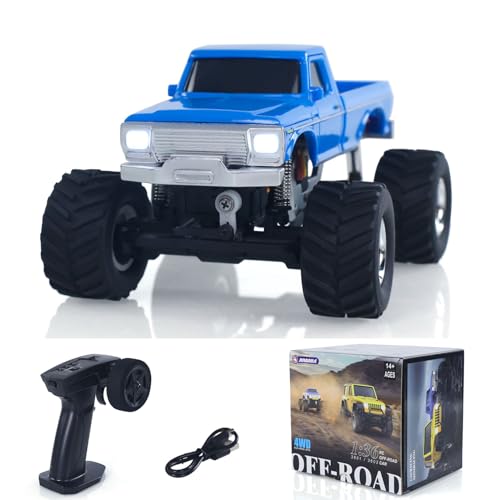 TOUCAN RC HOBBY JABAILE 3602 1:36 4WD 2,4G fern gesteuerte Off-Road-Fahrzeuge Mini-Raupen-Autobatterie-Leuchten RTR RC Modell Geschenk Hobby Modell