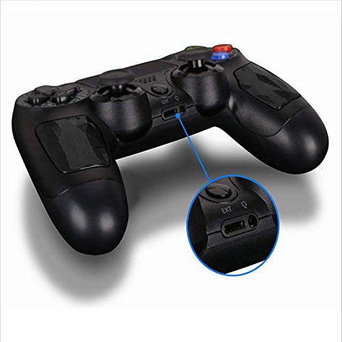 Vococal Controlador inalámbrico para PS4, controlador inalámbrico para Playstation 4 Controlador Vibración Bluetooth Joystick para Gamepad para Consola para Juegos Playstation 4 Cover