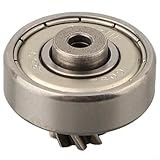 8 Tooth Metal Drive Gear Replacement for 12V 16.8V 21V Reciprocating Saw, Compatible with Oscillating Tool Cutting Saw Part, Silver for Moto Gear