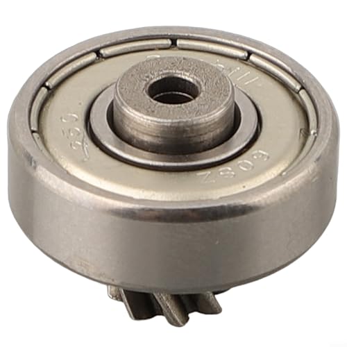 8 Tooth Metal Drive Gear Replacement for 12V 16.8V 21V Reciprocating Saw, Compatible with Oscillating Tool Cutting Saw Part, Silver for Moto Gear