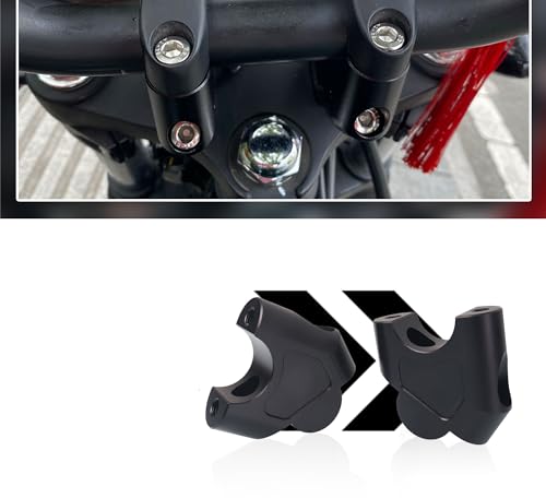 Moto Risers Guidon Aluminium Robuste pour Aquila GV300S - 2
