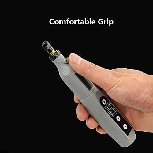 Rechargeable Mini Rotary Tool Set, Cordless Mini Drill Grinder with Built-in Lighting 5 Variable Speed, DIY Tool for Engraving Polishing Cleaning Grinding - Image 3