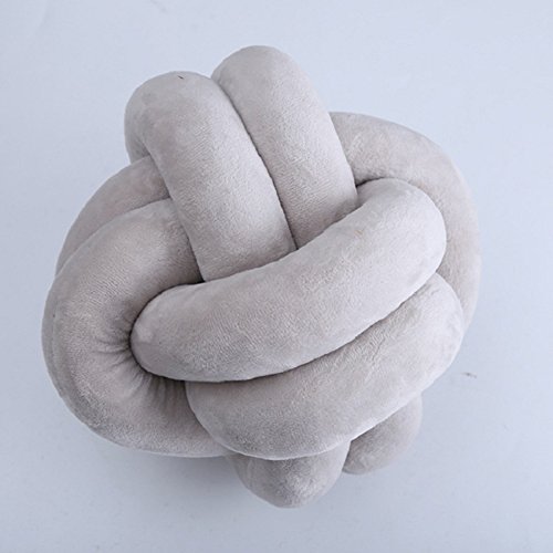 URMAGIC Knot Ball Cushion Pillow,Creative Knot Ball Cushion,Rest Knot Pillow with Pillow Core Cushion,Soft Plush Toy Throw Pillow, Knot Pillow Ball Plush Cushion Toys for Home Decor,Gift for Kids