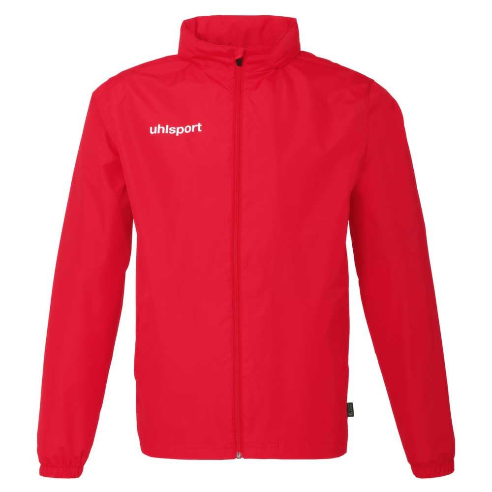 uhlsport Unisex Essential All Weather Jacket Poncho Coat, red, XL