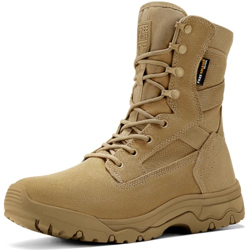 Image of FREE SOLDIER Men's LT Military Tactical 8 inch Daily Work Boots