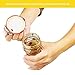Jar Opener,Can Open Bottle Top Openers for Seniors,Arthritis,Weak Hands,Lid Gripper Manual Tool Effortless Opening Jars Easy Adjustable Large Remover for Kitchen Glass Jar Wrench Twist Grip