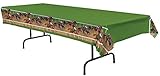 Beistle Horse Racing Tablecover, 54 by 108-Inch, Multicolor