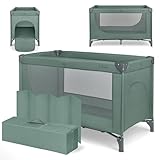 KikkaBoo Lettino da Campeggio SO GIFTED 2026, Culla Neonato da Viaggio 120x60 cm, Fino a 1...