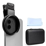 1,📸【Mejora la calidad de tus fotos】 El filtro polarizador CPL de 67mm es el accesorio ideal para eliminar reflejos no deseados y mejorar la saturación del color. Perfecto para fotografía en exteriores, paisajes, viajes y bodas. Gracias a su alta calidad de vidrio óptico y su recubrimiento doble, ofrece una transmisión de luz superior, garantizando imágenes claras y vibrantes. Ideal para fotógrafos que buscan llevar su creatividad al siguiente nivel sin los molestos reflejos. 🌟