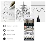 Feutre fin dessin Sakura Pigma Micron en lot de 6 – photo 3