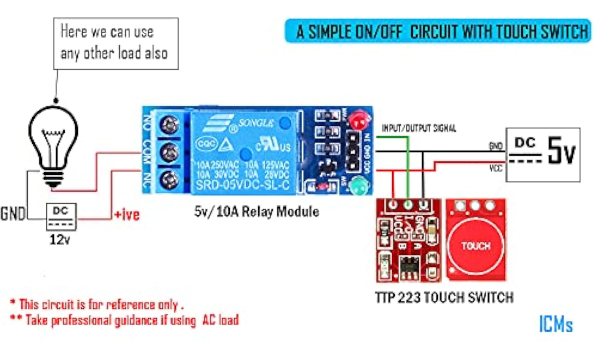TTP223 Capacitive Touch Sensor for Portable Electronics